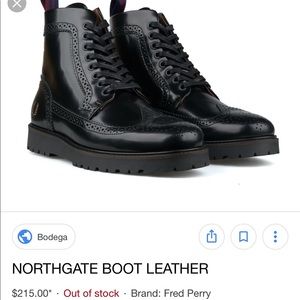 North gate FRED PERRY BOOTS